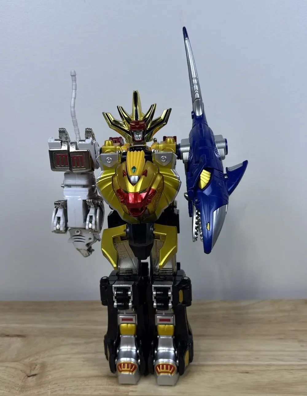 Power Rangers Wild Force Gaoranger DX Gao King Megazord Bandai Complete Set 2001